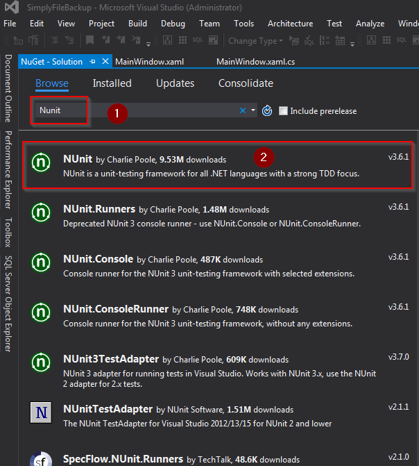 NuGet instalazione fwk NUnit 02.png