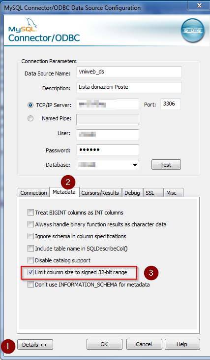 MySQL ODBC configuration to fix 32bit bug.png