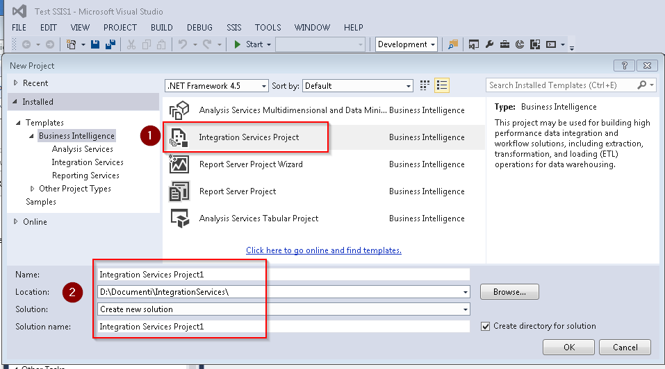 SQL Server DataTools 2014 New prj 2.png